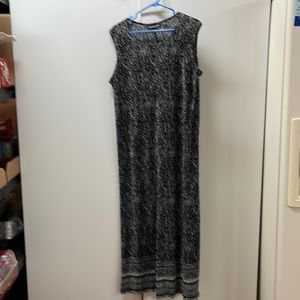 Black and white dress